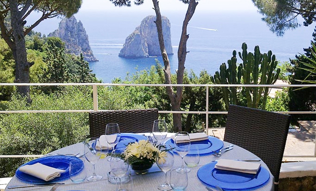 Ristorante Il Geranio, Capri